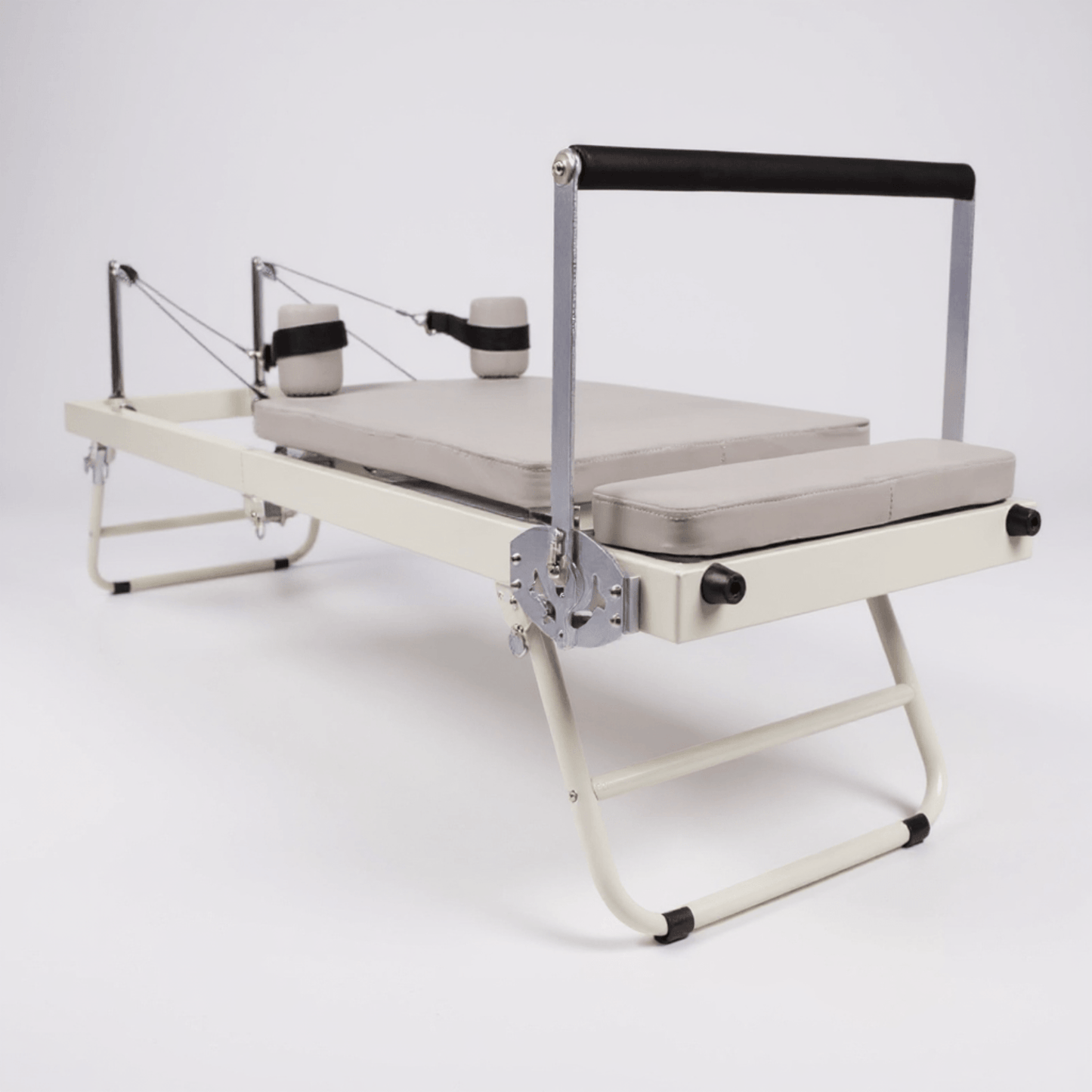 fitnessathome Beige Reformer Pilates - CoreFlex compact Reformer Pilates - CoreFlex compact